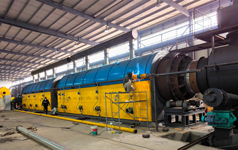 山東工業(yè)連續(xù)化油基巖屑熱解生產(chǎn)線項(xiàng)目正式投入生產(chǎn)