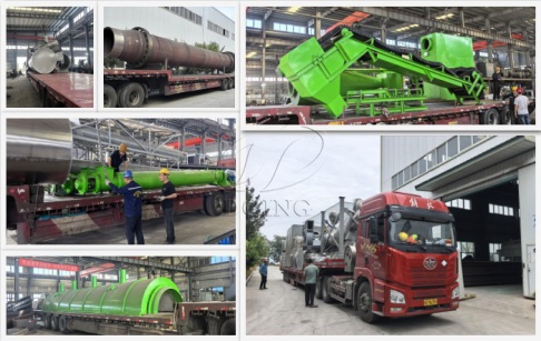 再次啟航！東盈公司木材炭化爐發(fā)往臺(tái)灣客戶(hù)現(xiàn)場(chǎng)！